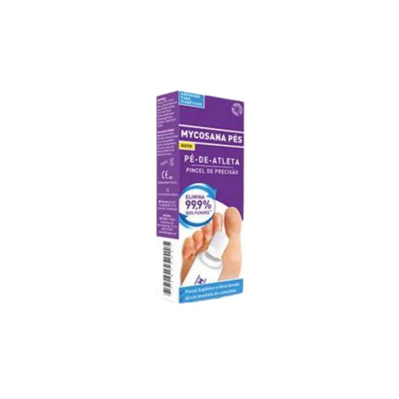 Mycosana Gel para Pé de Atleta 15ml + Pincel