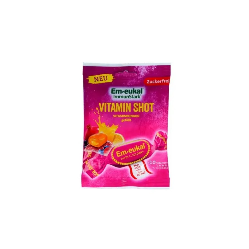 Em-Eukal Vitamin Shot Pastilhas S/ Açúcar 75 g