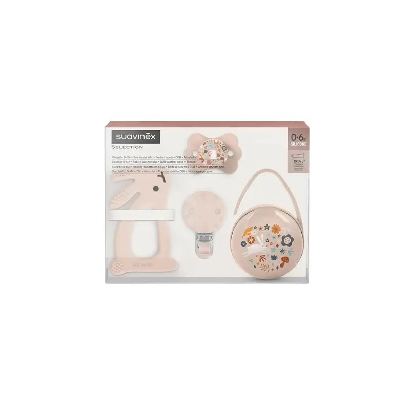 Suavinex Sel Gift Baby Set Rosa