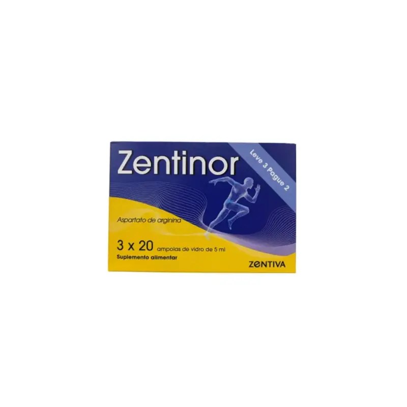 Zentinor 5ml x 20 ampolas (x3)