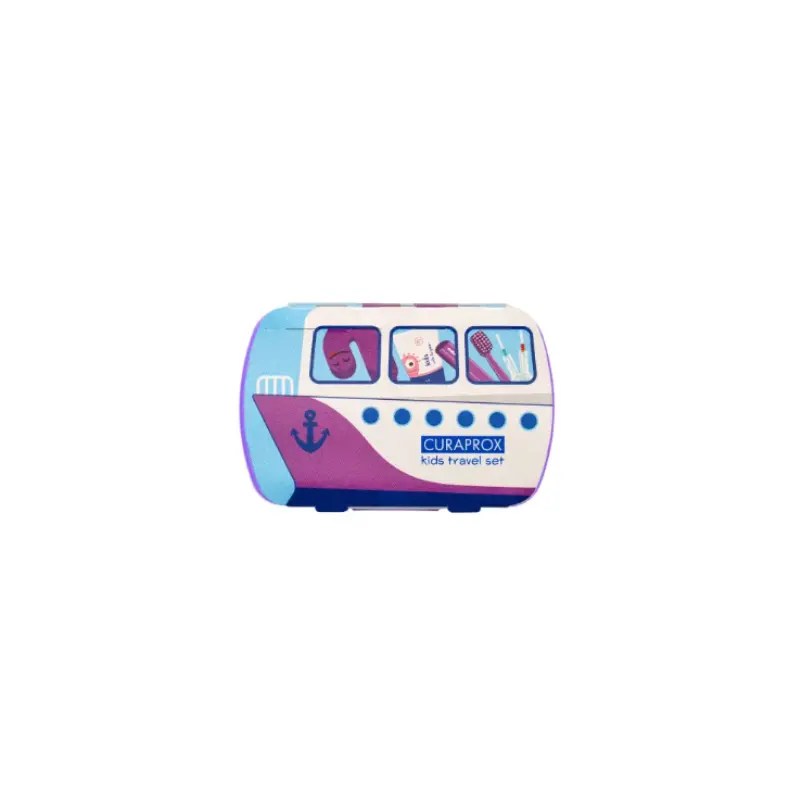 Curaprox Kids Kit Viagem Roxo