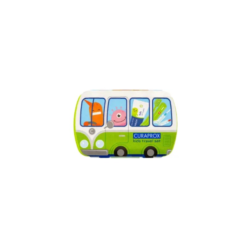 Curaprox Kids Kit Viagem Verde