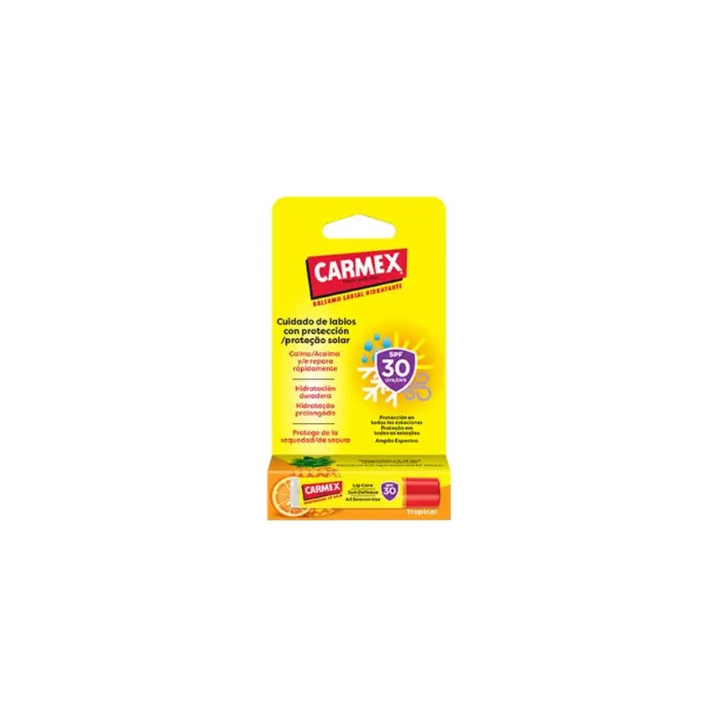 Carmex Stick Tropical Bálsamo SPF30 4,25gr