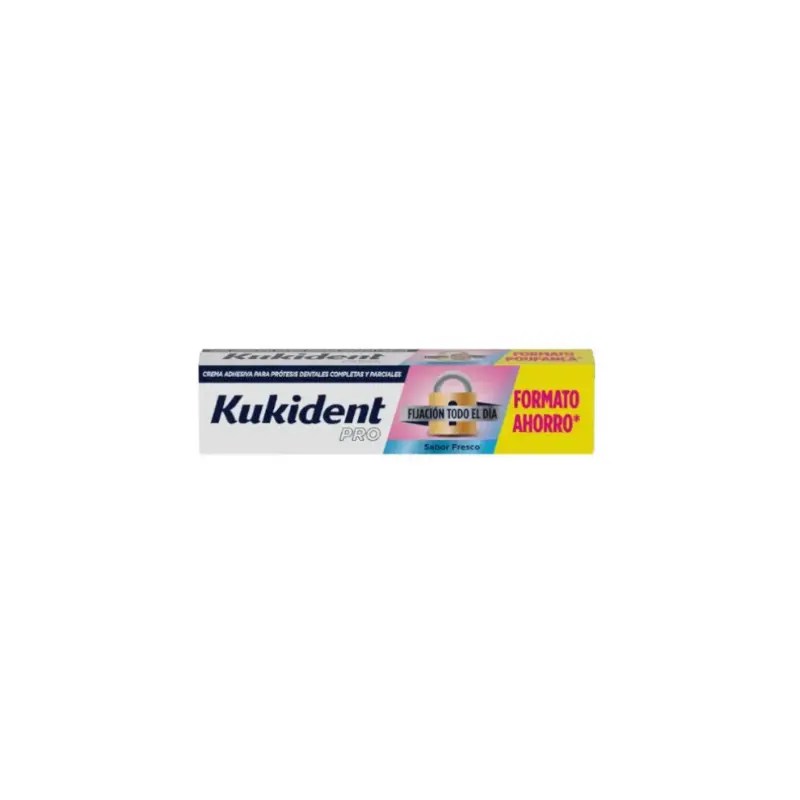 Kukident Pro Fixação Todo Dia Creme Adesivo Fresco 70gr