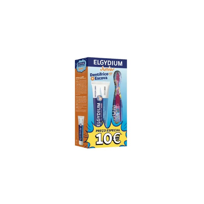 Elgydium Junior Kit Gel Dent Bubble50+Esc