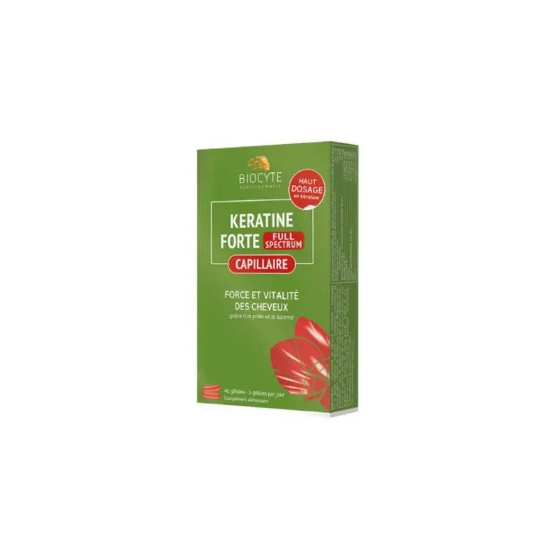 Biocyte Keratine Forte Full Spectrum x 40 Cápsulas
