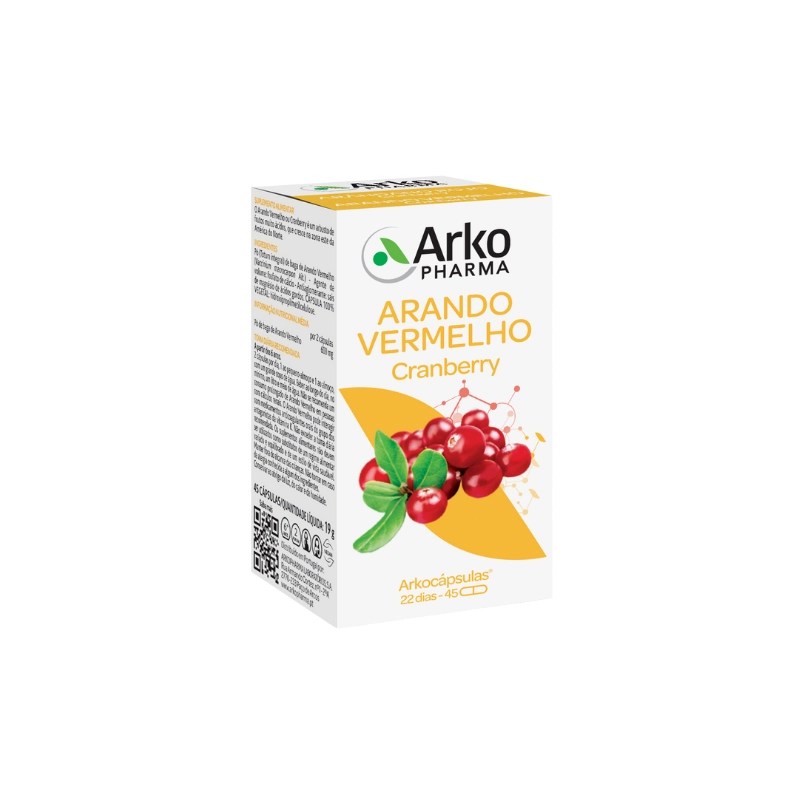 Arkocapsulas Cranberry 45 Cápsulas