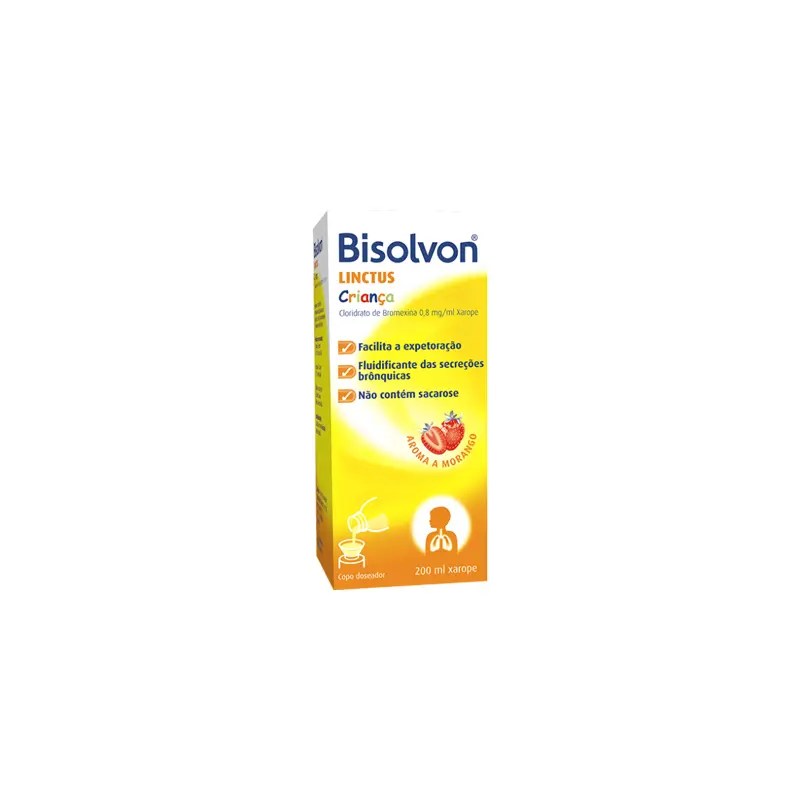 Bisolvon Linctus 0,8 mg/mL Criança Xarope de 200ml