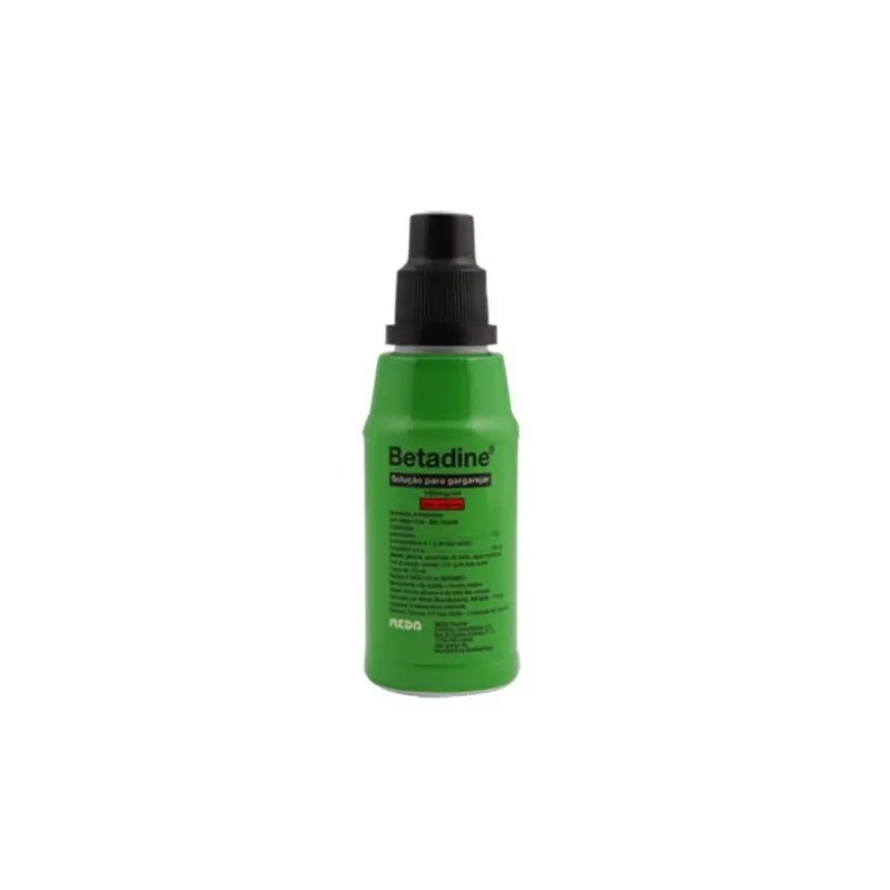 Betadine 100 mg/ml solução gargarejo 125ml