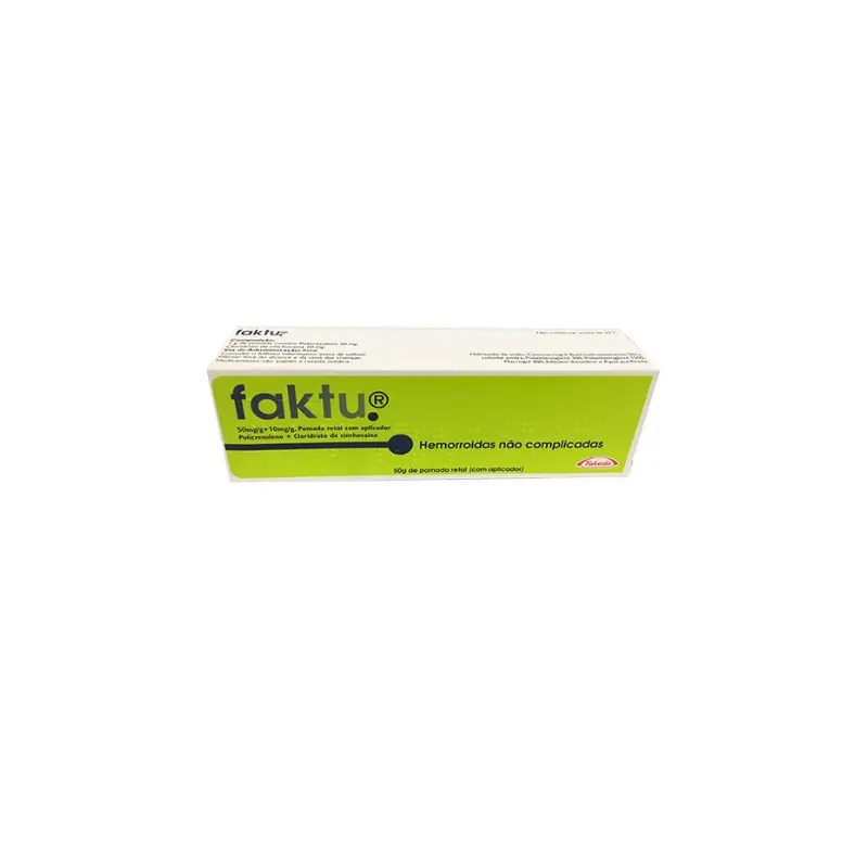 Faktu 50/10 mg/g Pomada Retal 50g