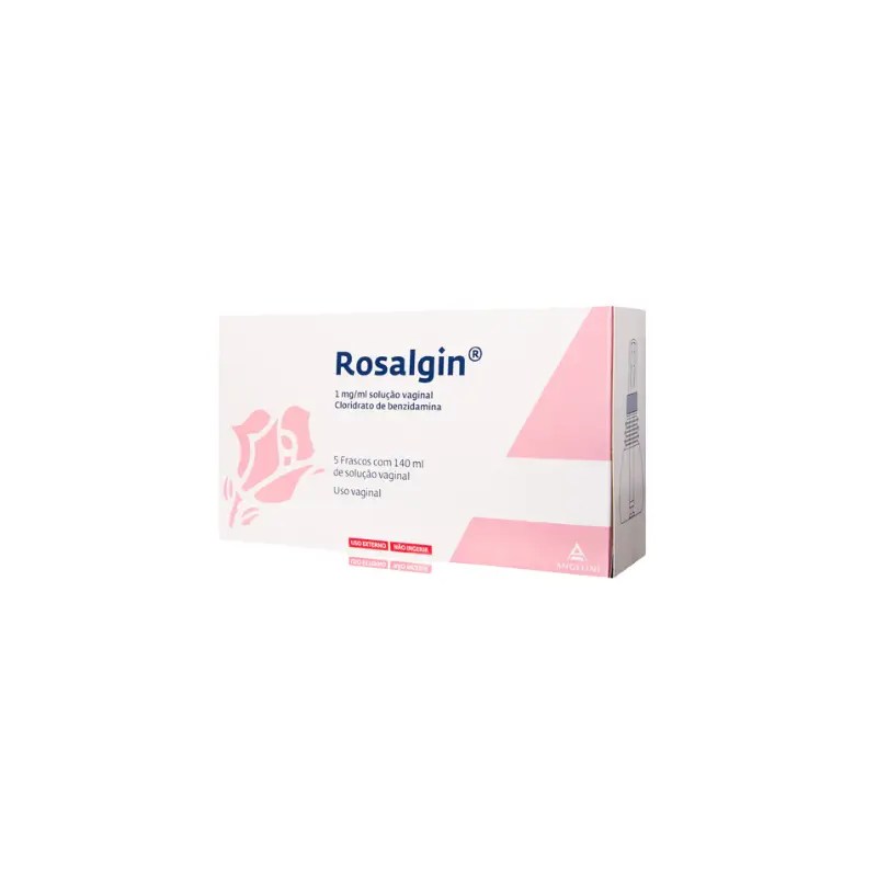 Rosalgi 1mg/ml 5 Solução Vaginal 140ml