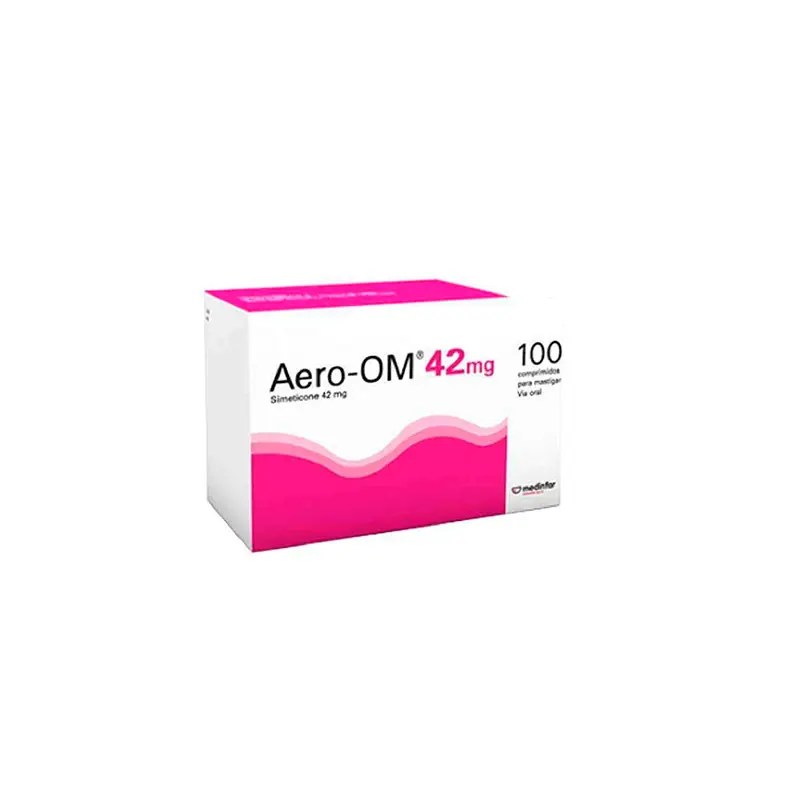 Aero-OM 42 mg x 60 comprimidos mastigáveis