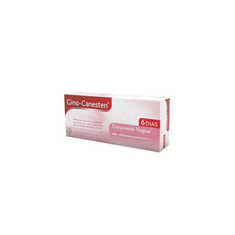Gino-Canesten 100 mg x6 comprimidos vaginais