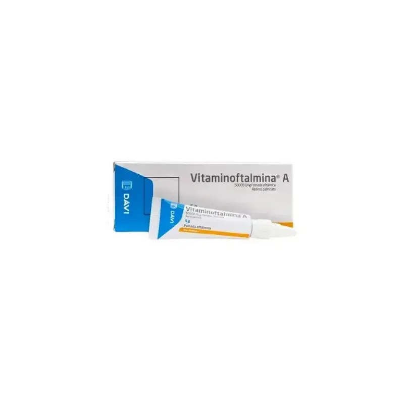 Vitaminoftalmina A 27,5 mg/g pomada oftálmica 5g