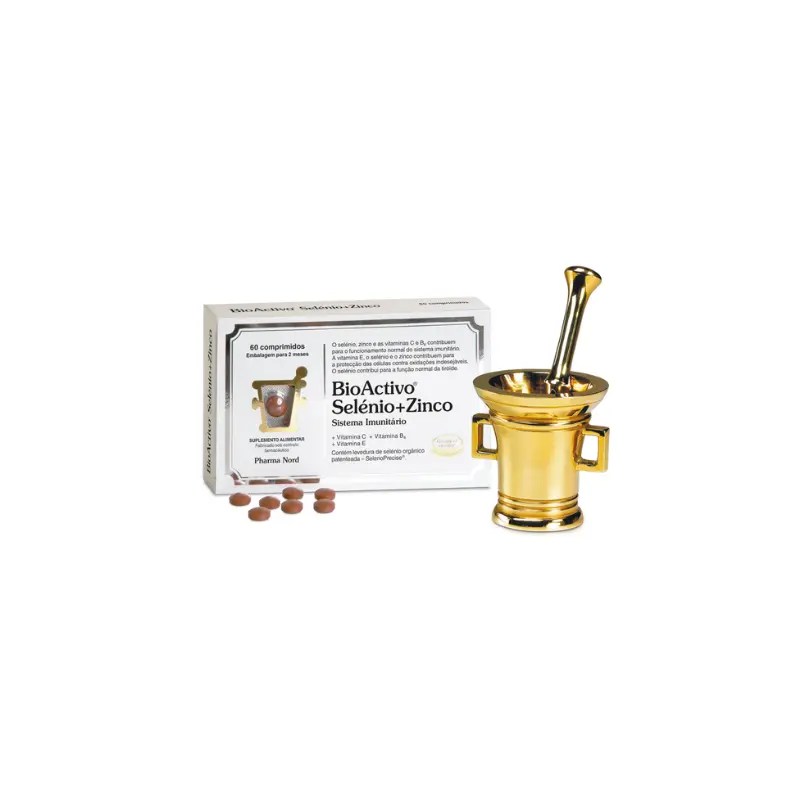 BioActivo Selénio+Zinco 60 comprimidos