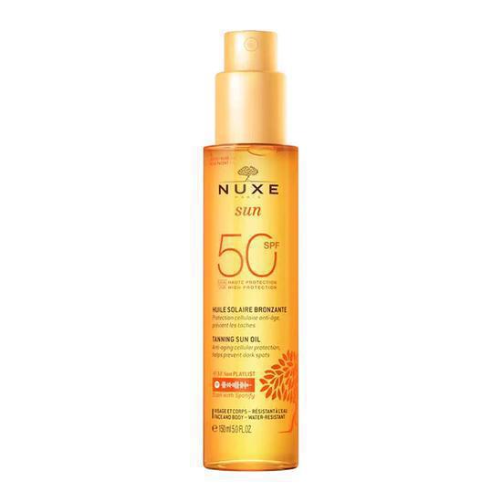 NUXE SUN ACEITE BRONCEADOR ROSTRO Y CUERPO SPF 50 1 ENVASE 150 ML