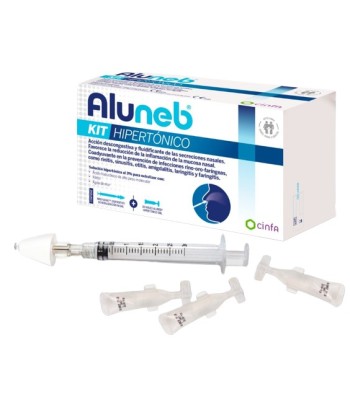 ALUNEB HIPERTONICO KIT 20 VIALES 5 ML + 1 DISPOSITIVO