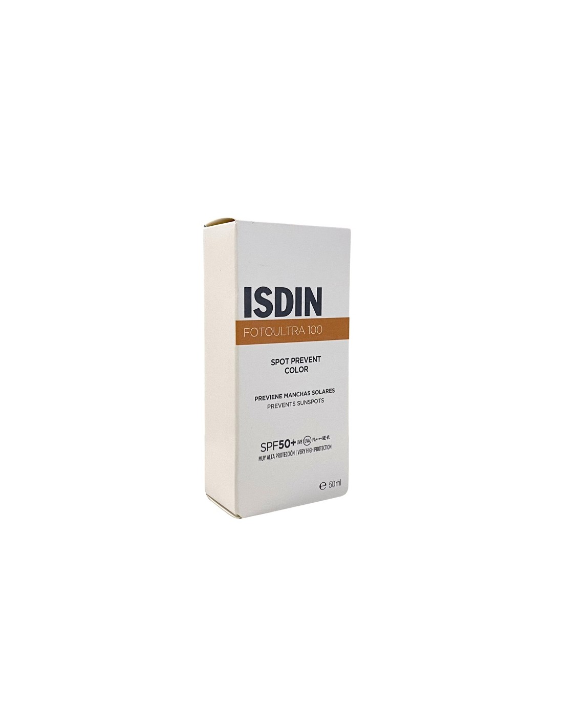 ISDIN FOTOULTRA 100 SPOT PREVENT COLOR SPF 50+ 1 ENVASE 50 ML