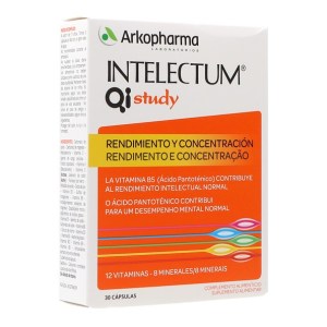 INTELECTUM STUDY 30 CAPSULAS INTELECTUM STUDY 30 CAPSULAS