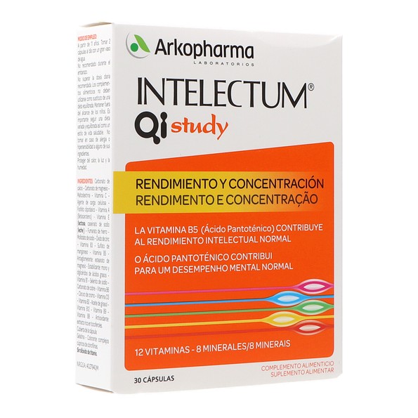 INTELECTUM STUDY 30 CAPSULAS