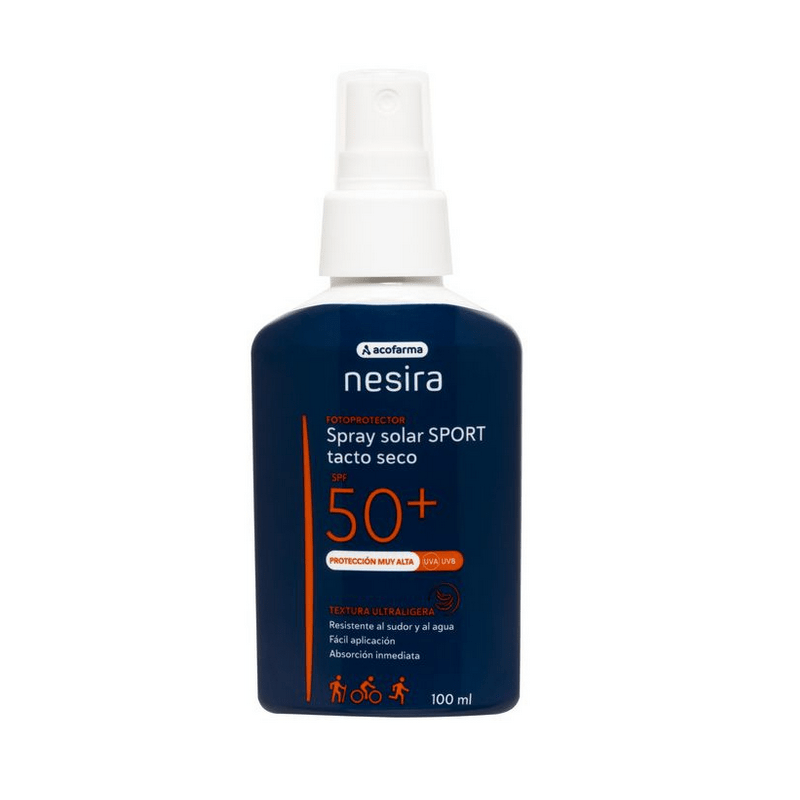 ACOFARMA NESIRA SPRAY SOLAR SPORT SPF 50+ 1 ENVASE 100 ML