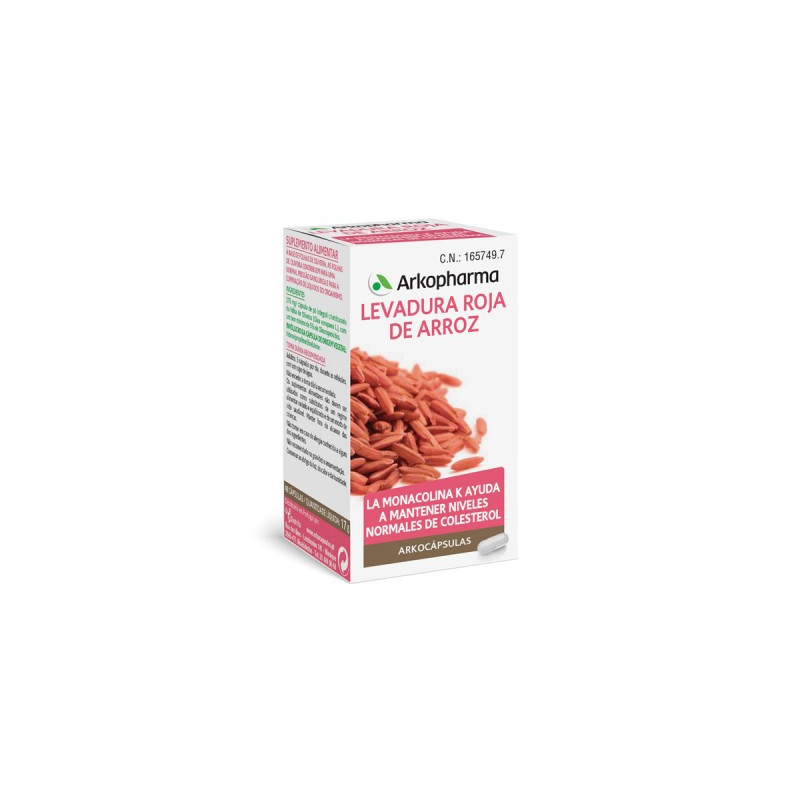 ARKOCAPSULAS LEVADURA ROJA DE ARROZ 45 CAPSULAS