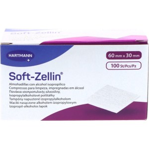 SOFT-ZELLIN TOAL 60X30MM 100U SOFT-ZELLIN TOAL 60X30MM 100U