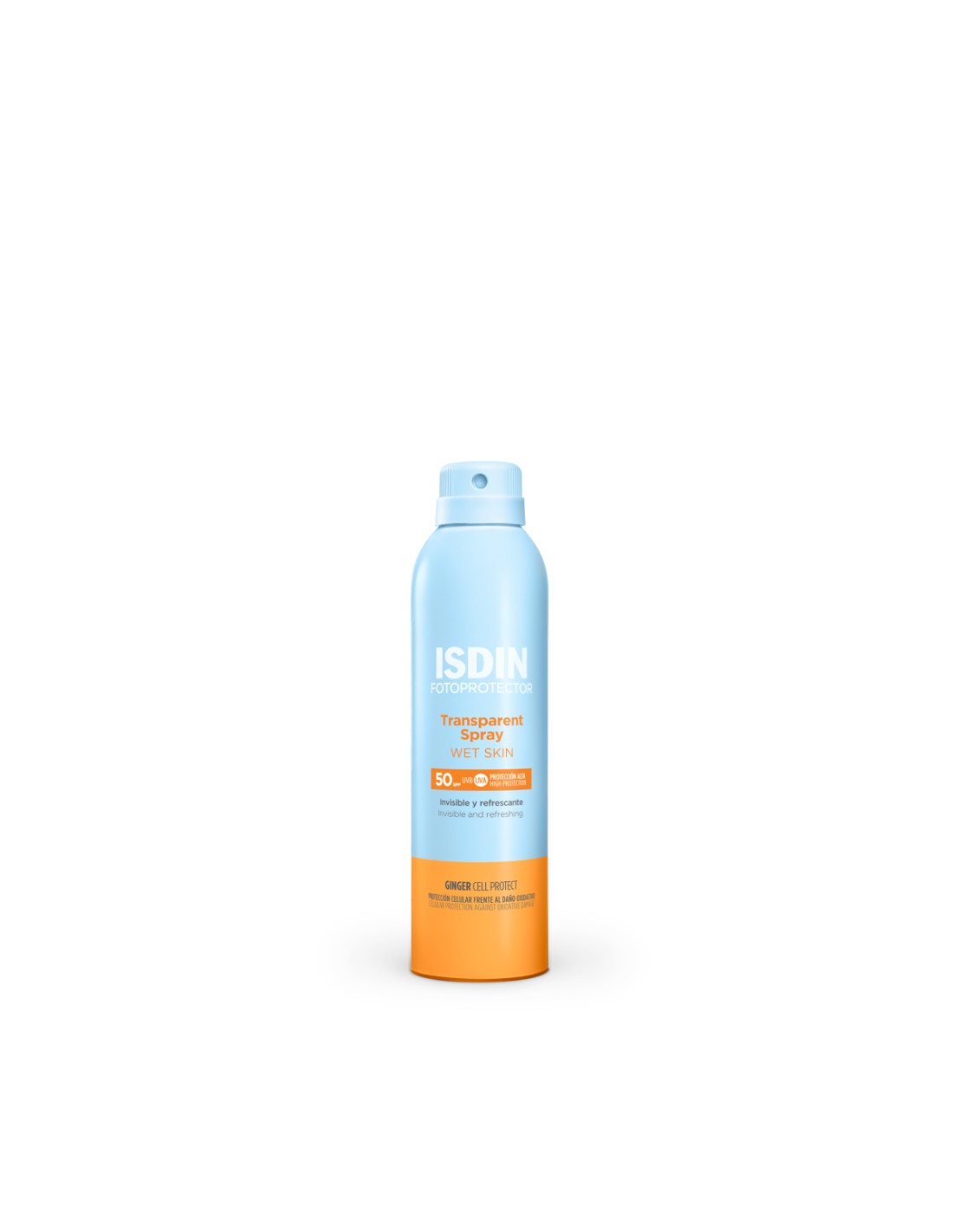 ISDIN FOTOPROTECTOR TRANSPARENT SPRAY WET SKIN SPF 50 1 ENVASE 250 ML