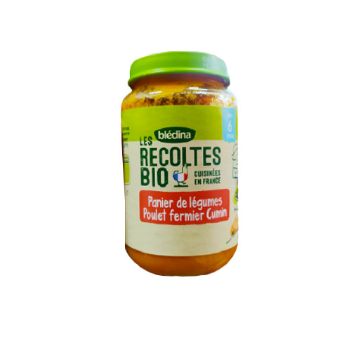 BLEDINA TARRITO CREMA VERDURAS POLLO 1 TARRO 200 G