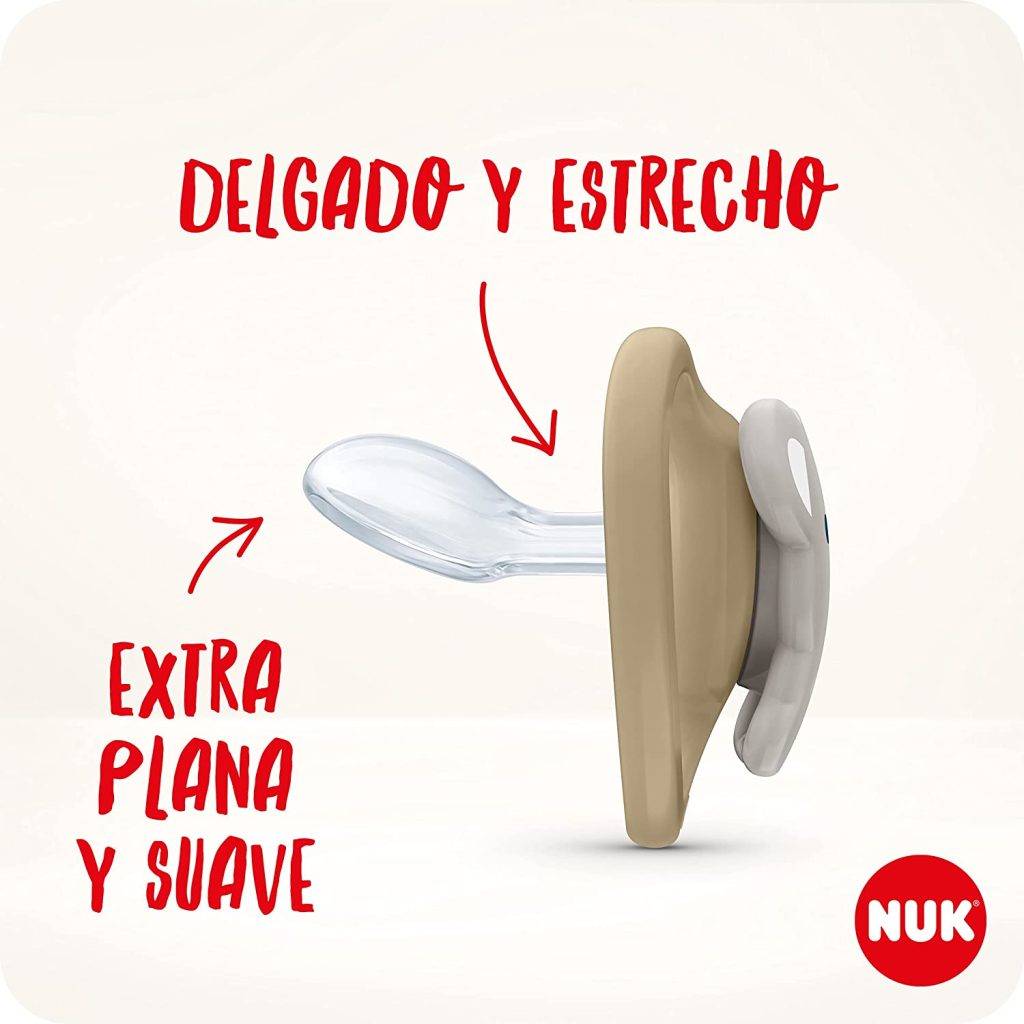 CHUPETE SILICONA NUK FC SOFT 0 – 6 MESES 2 UNIDADES