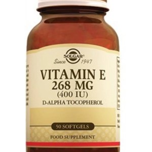 VITAMINA E 400UI (268MG) 50CAP BLANDA SOLGAR VITAMINA E 400UI (268MG) 50CAP BLANDA SOLGAR