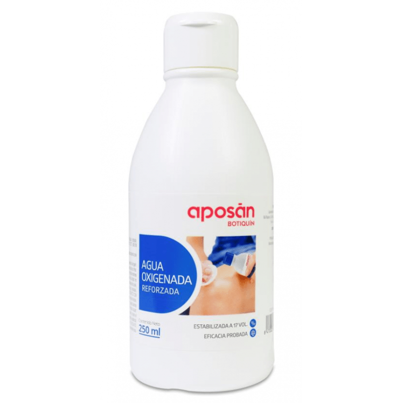 AGUA OXIGENADA APOSAN 4,9% 1 FRASCO 250 ML