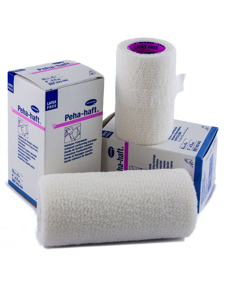 VENDA ELASTICA COHESIVA PEHA-HAFT LATEX FREE 1 UNIDAD 4 M X 8 CM