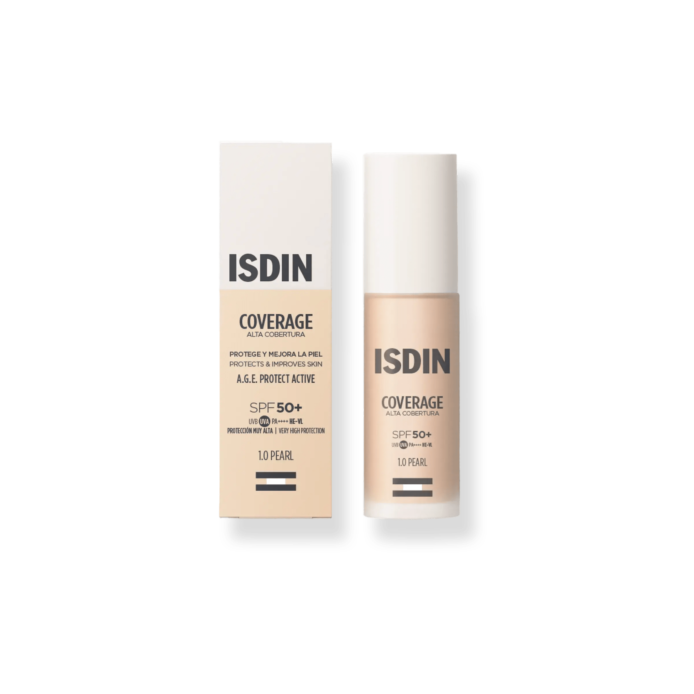 ISDIN COVERAGE 1 ENVASE 30 G COLOR 1.0 PEARL