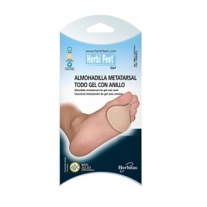 ALMOHADILLA METATARSAL HERBI FEET POLIMERO CON ANILLO ALMOHADILLA METATARSAL HERBI FEET POLIMERO CON ANILLO