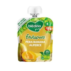 BLEDINA POUCH MANZANA PERA PLATANO Y ALBARICOQUE 1 POUCH 100 G BLEDINA POUCH MANZANA PERA PLATANO Y ALBARICOQUE 1 POUCH 100 G