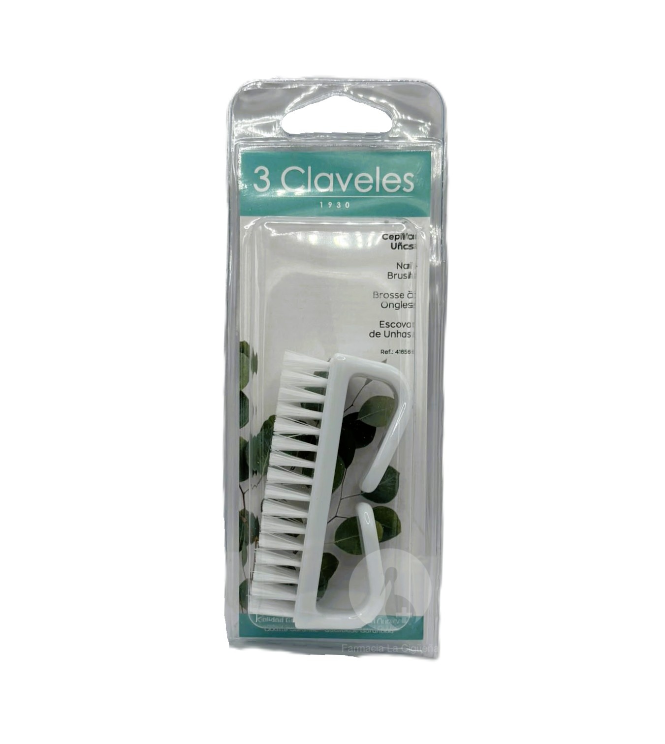3 CLAVELES CEPILLO UÑAS