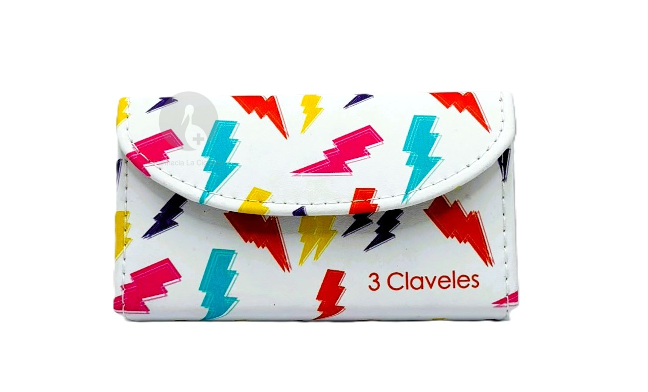 ESTUCHE DE MANICURA 3 CLAVELES