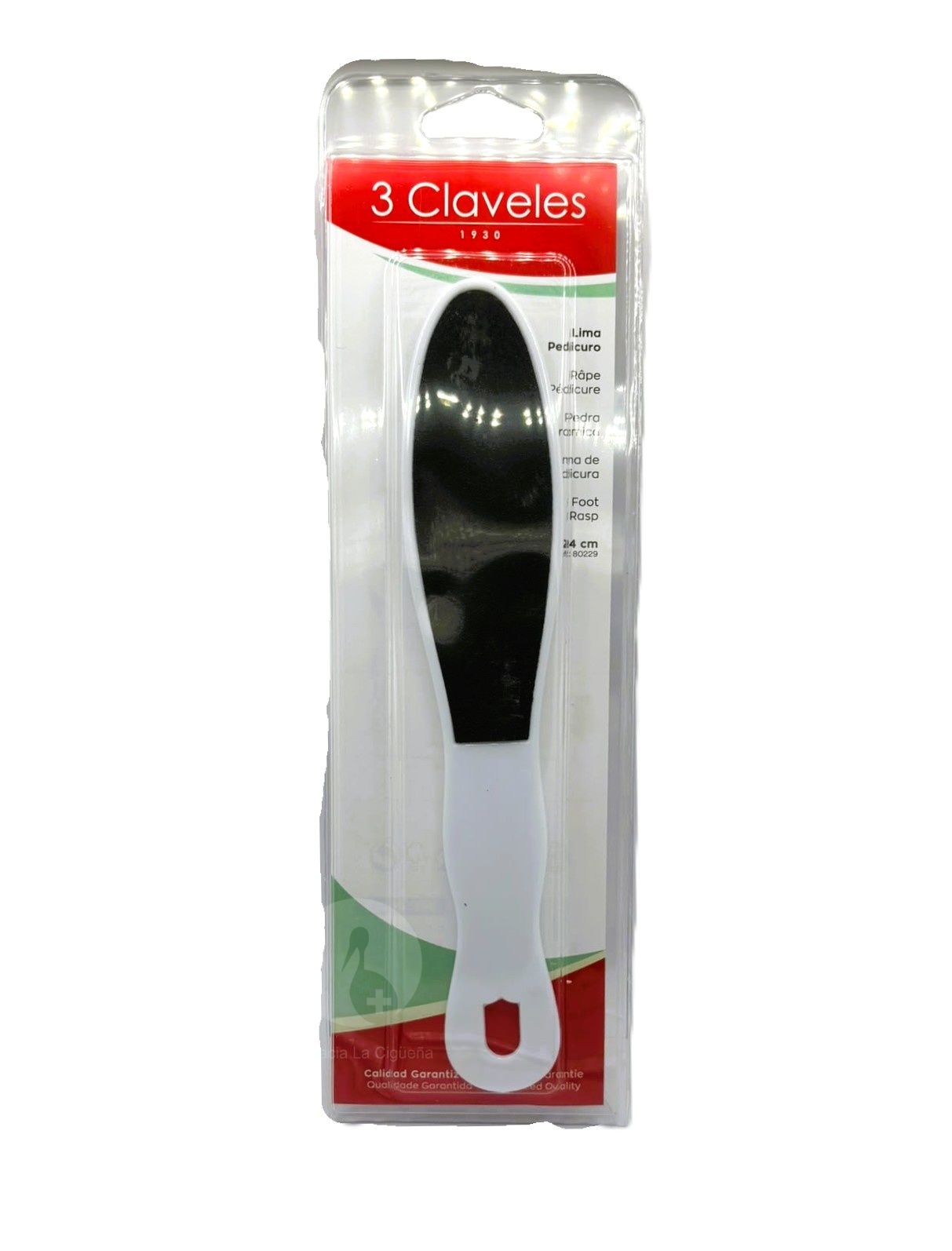 3 CLAVELES LIMA PEDICURO 24CM