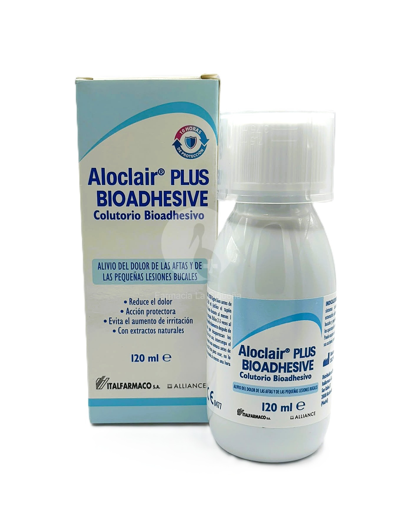 ALOCLAIR PLUS BIOADHESIVE COLUTORIO 1 ENVASE 120 ML