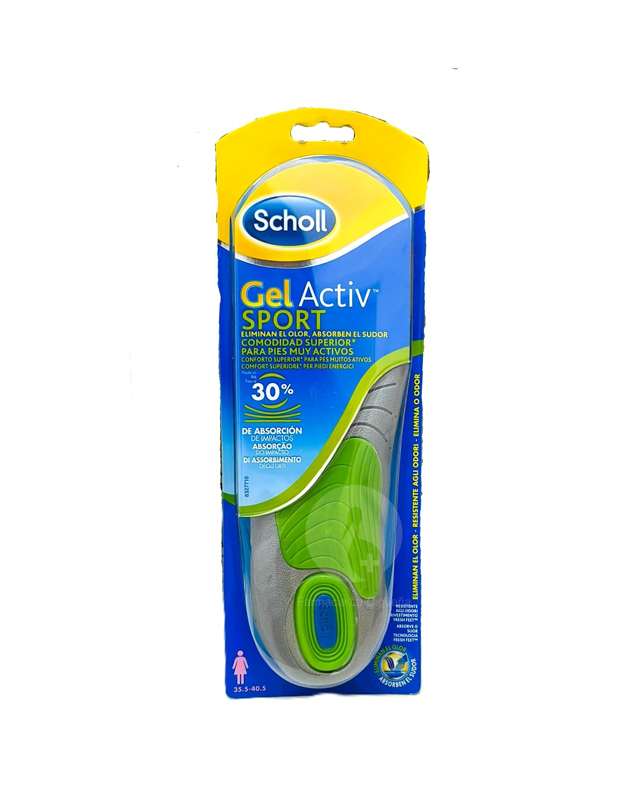 DR SCHOLL GELACTIV SPORT MUJER 1 PAR