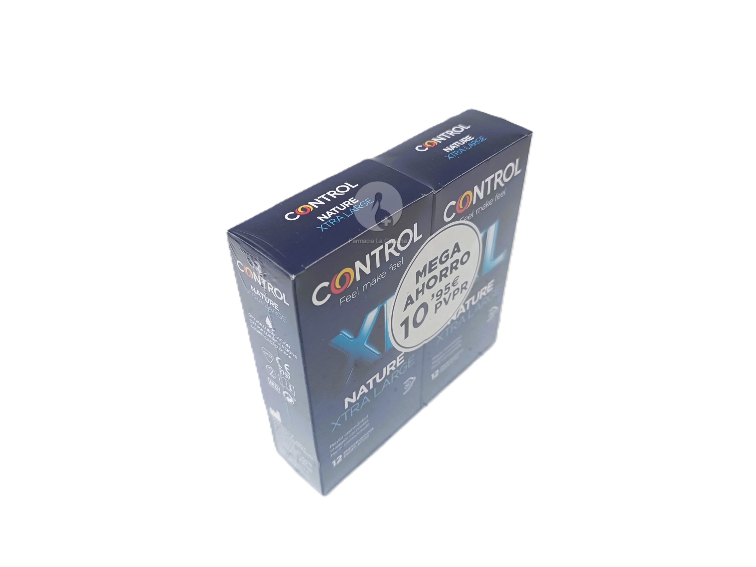 CONTROL NATURE XL PRESERVATIVOS 12 + 12 UNIDADES PACK AHORRO