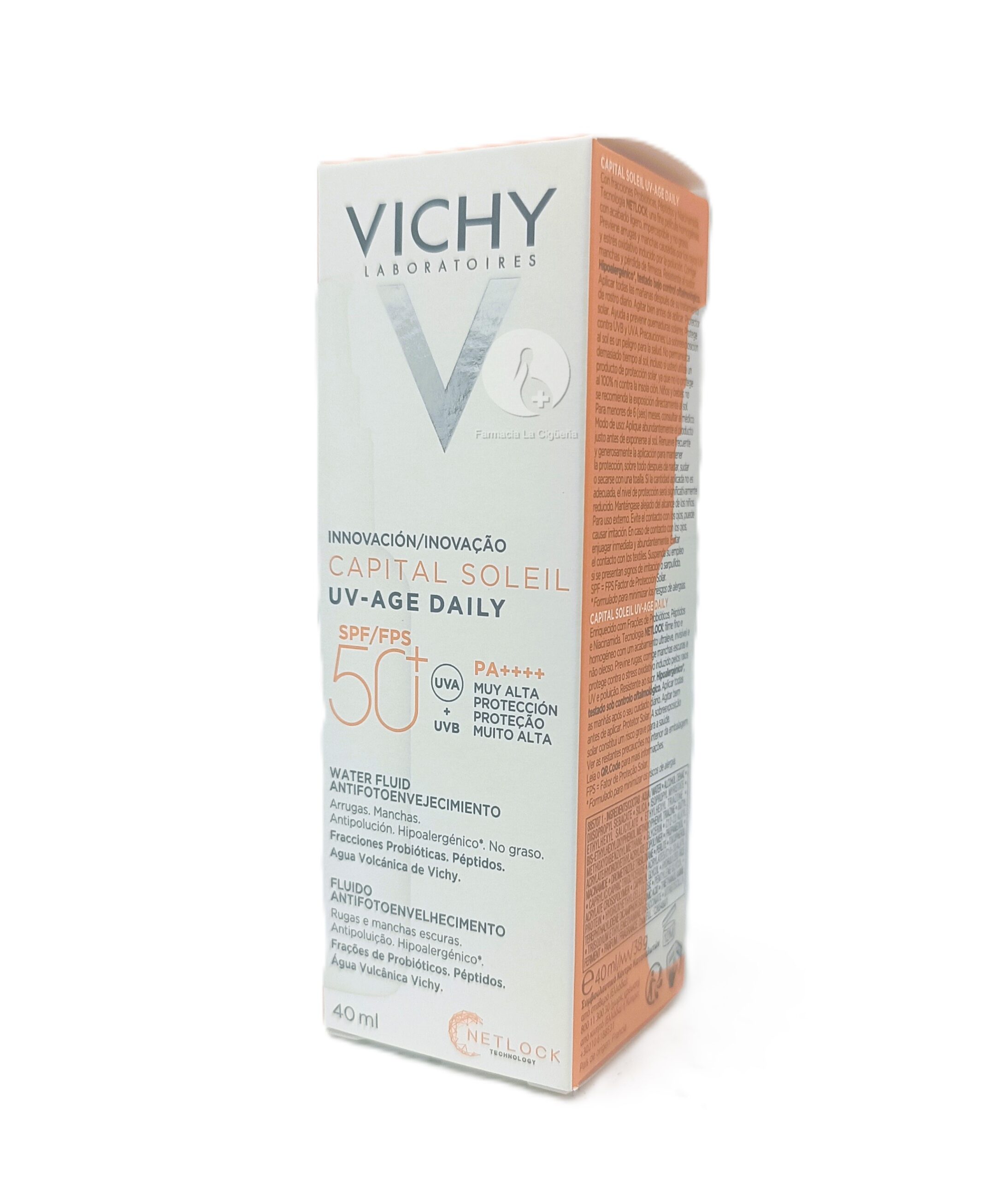 CAPITAL SOLEIL UV AGE FLUIDO SPF 50+ 1 FRASCO 50 ML