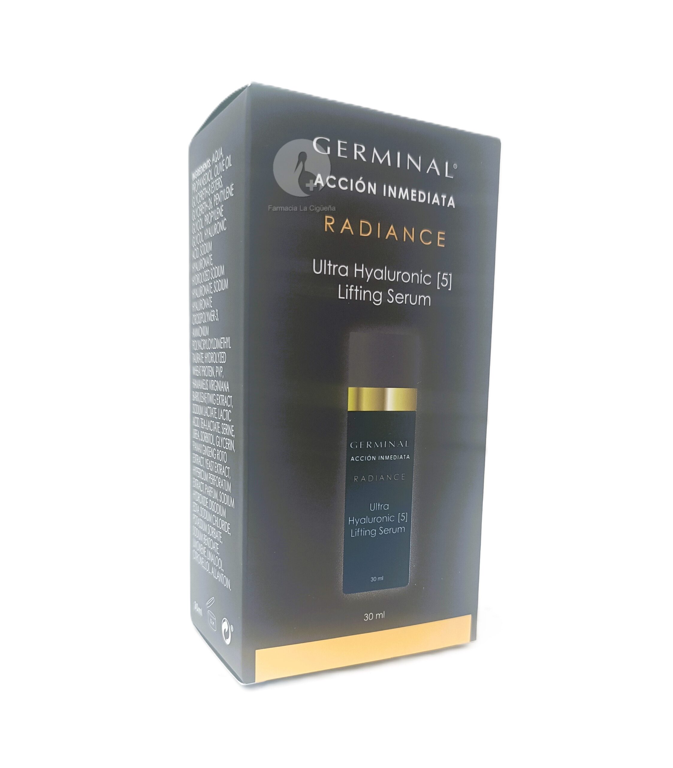 GERMINAL ACCION INMEDIATA RADIANCE ULTRA HYALURONIC [5] LIFTING SERUM 1 ENVASE 30 ML