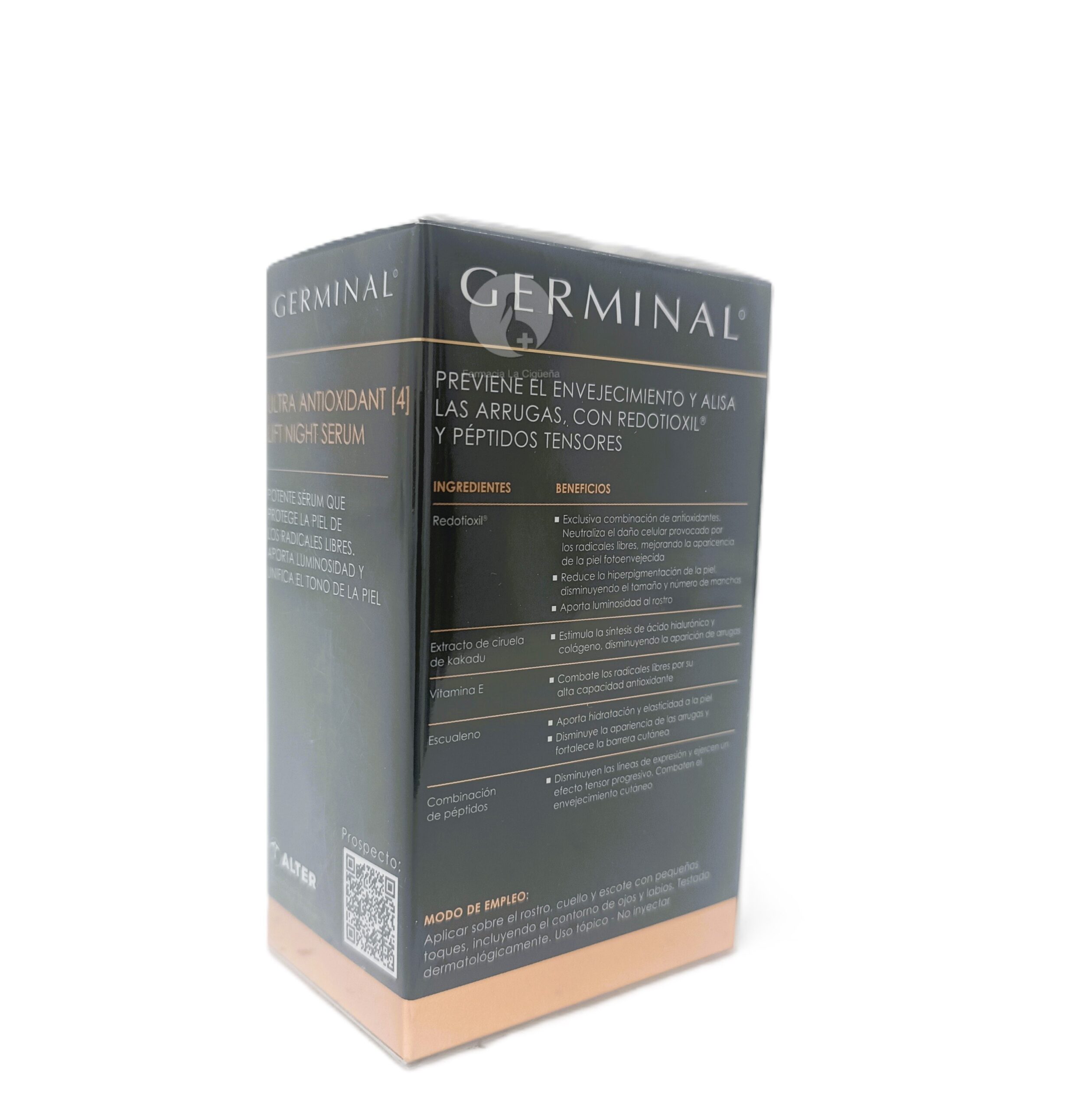 GERMINAL ULTRA ANTIOXIDANT [4] LIFT NIGHT SERUM 1 FRASCO 30 ML