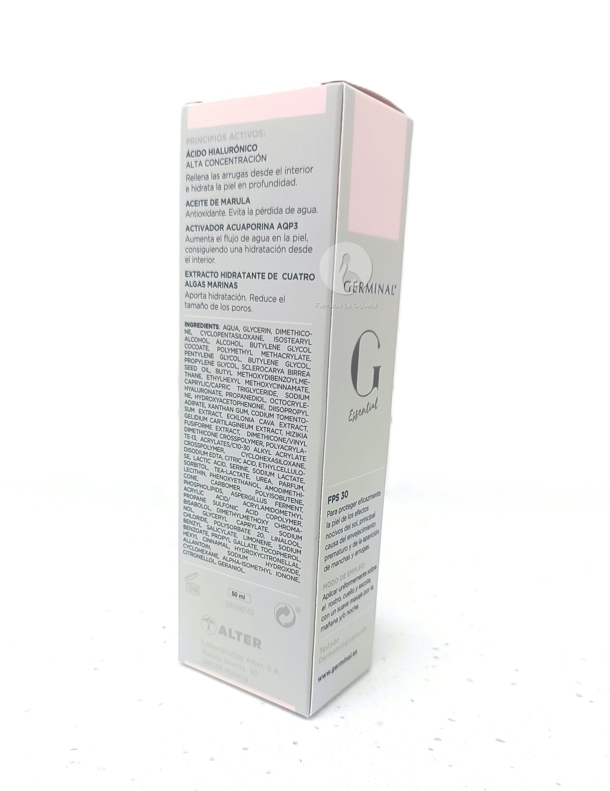 GERMINAL ESSENTIAL HIDRAPLUS ACIDO HIALURONICO 1 TUBO 50 ML