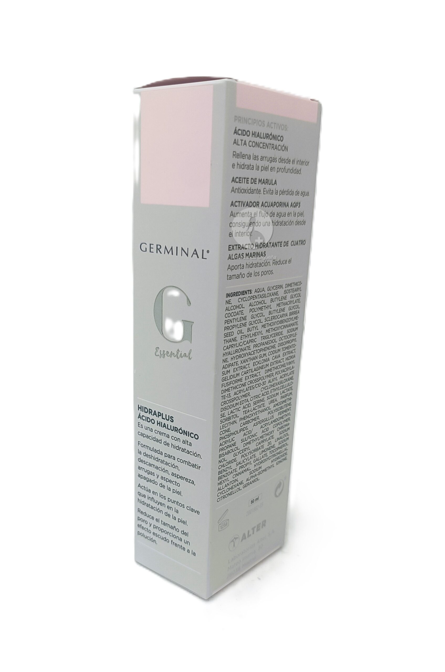 GERMINAL ESSENTIAL HIDRAPLUS ACIDO HIALURONICO 1 TUBO 50 ML