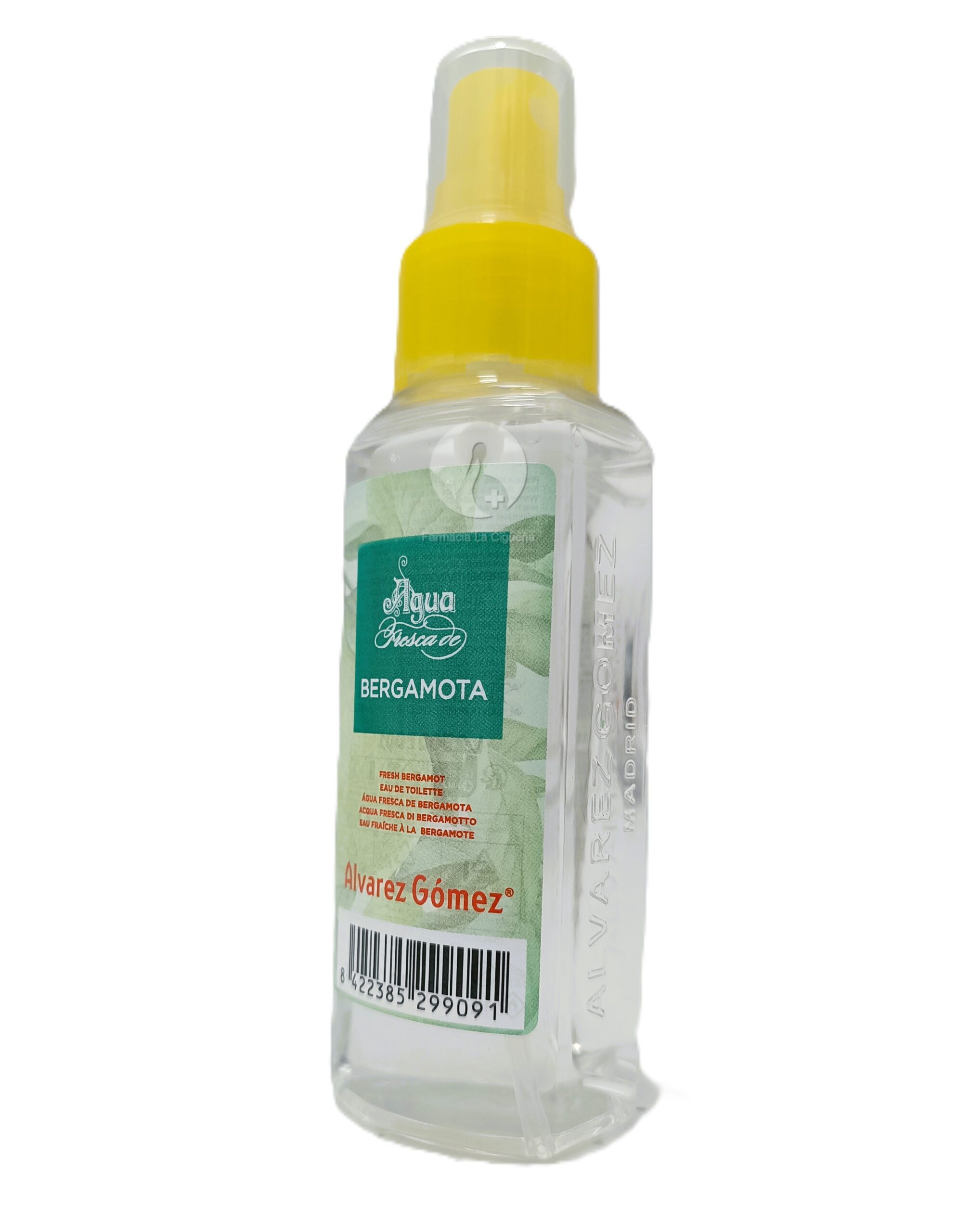 AGUA FRESCA DE FLOR DE BERGAMOTA ALVAREZ GOMEZ 1 ENVASE 90 ML