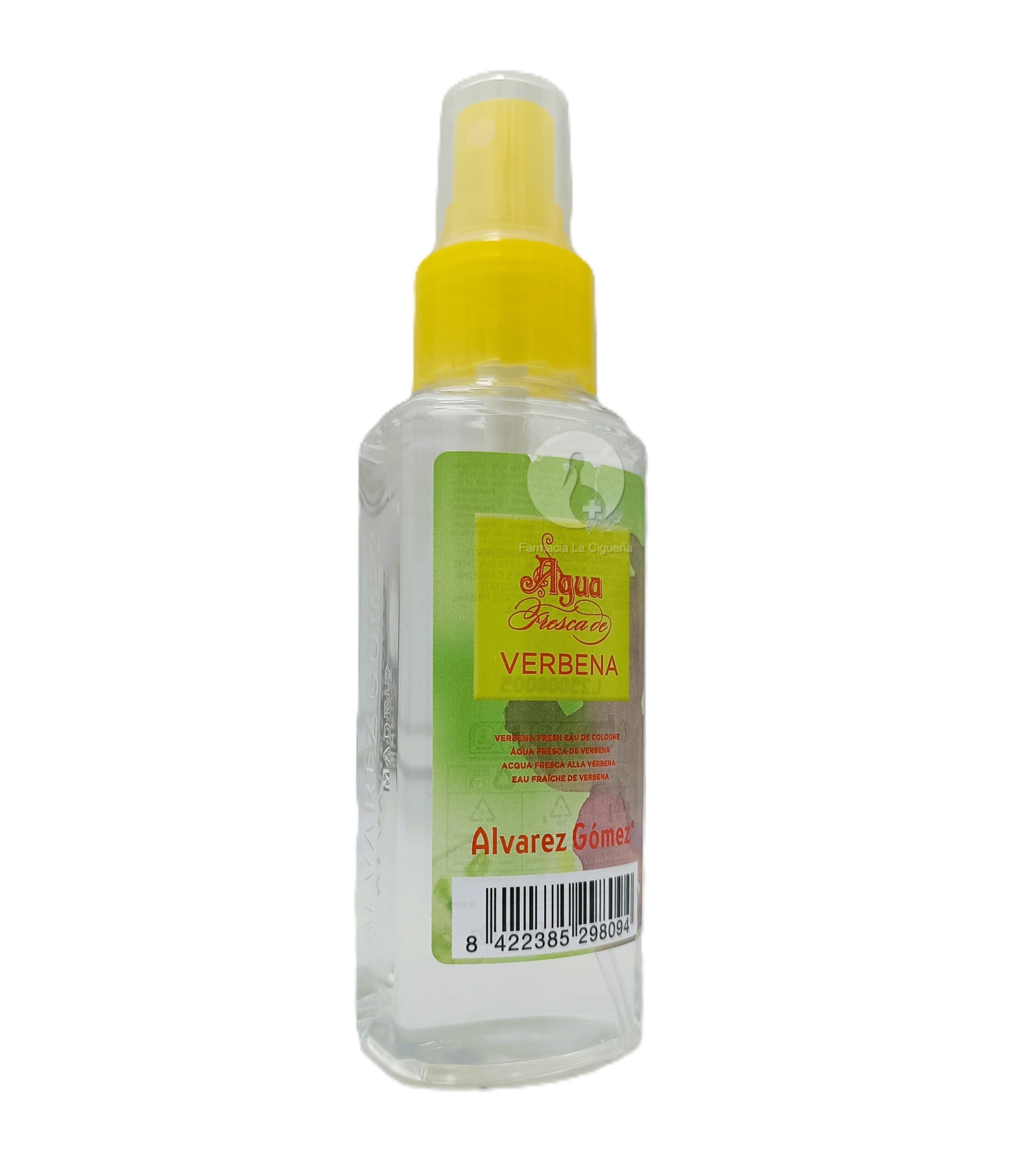 AGUA FRESCA DE FLOR DE VERBENA ALVAREZ GOMEZ 1 ENVASE 90 ML