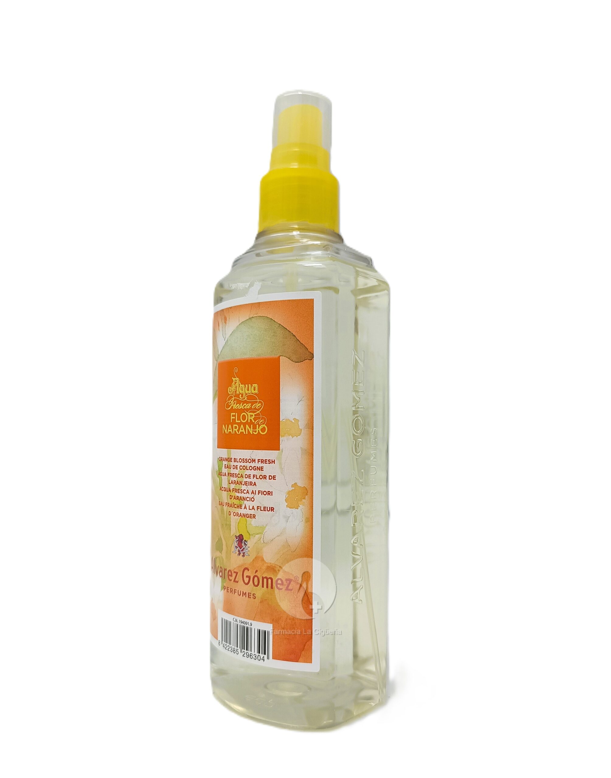 AGUA FRESCA DE FLOR DE NARANJO ALVAREZ GOMEZ 1 ENVASE 300 ML